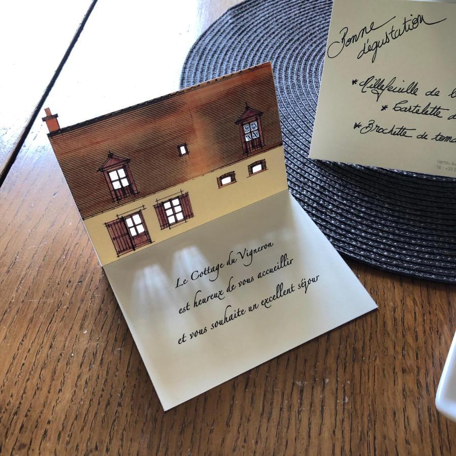 Vernou-sur-Brenne Cottage Du Vigneron מראה חיצוני תמונה